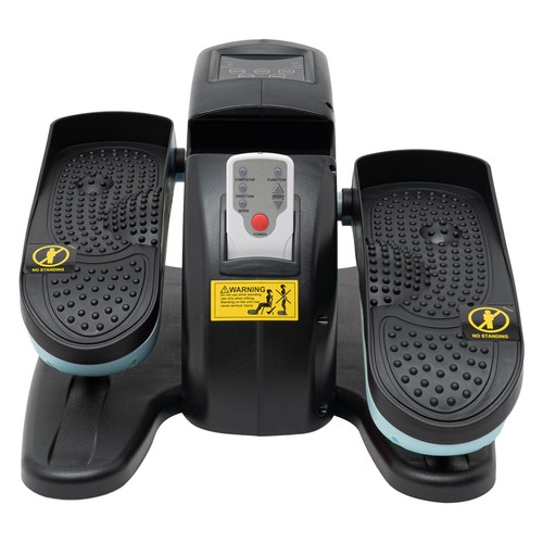 Mini Reha-elektrischer sitzender Bein-Fuß-Pedal-Übungsgerät Fitness & LCD Blau - Bild 5 von 16
