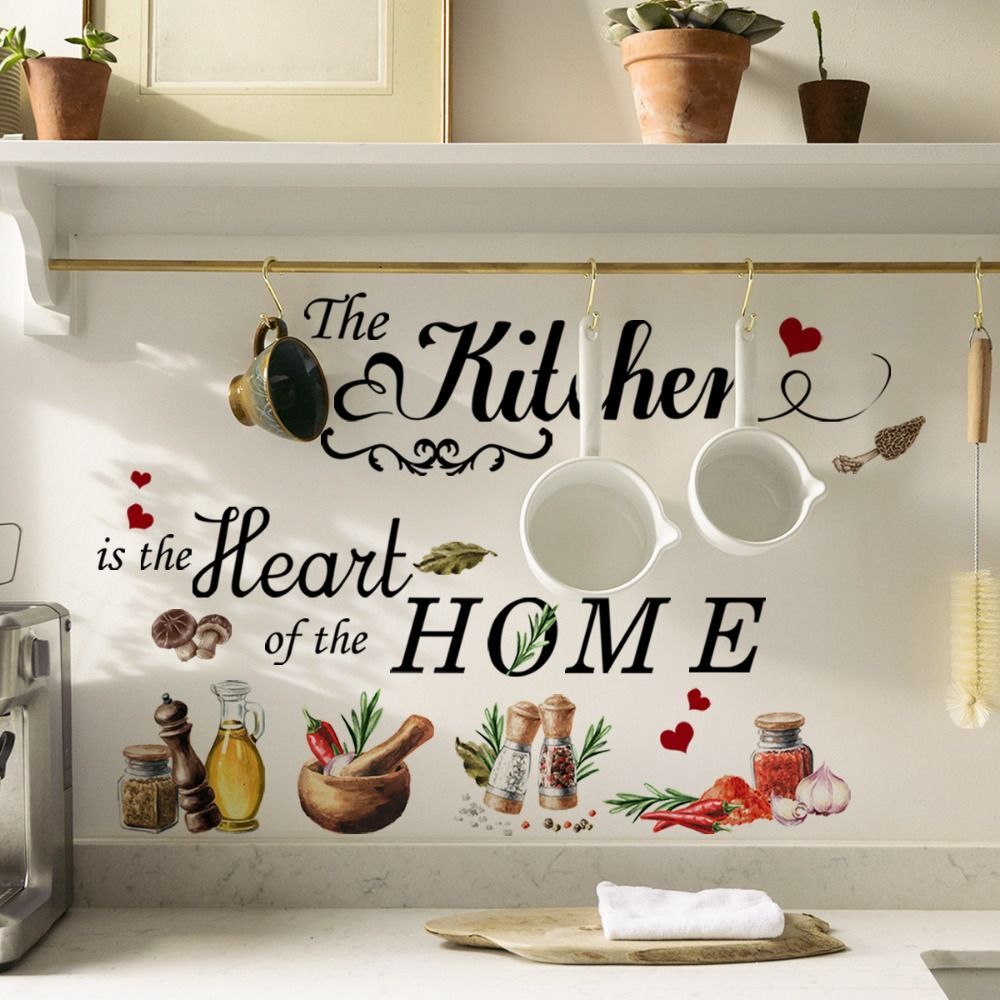 Removable Wall Sticker PVC Wall Decor Room Decor Wall Decals Kitchen eBay