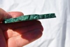 Beautiful Polished Malachite Slice Congo Natural Crystals 109mm 4.3" 4216 dxx — photo 6