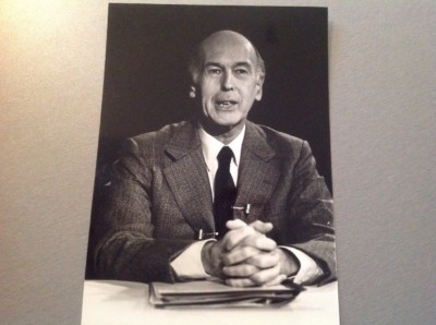 VALÉRY GISCARD D'ESTAING - ORIGINAL PRESSEFOTO 13x18