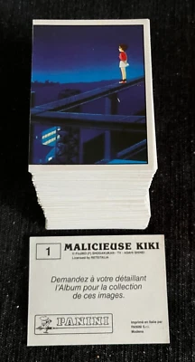 LOT 174 VIGNETTES STICKERS PANINI MALICIEUSE KIKI 1990 NEW RARE SANS DOUBLES - Photo 1/2