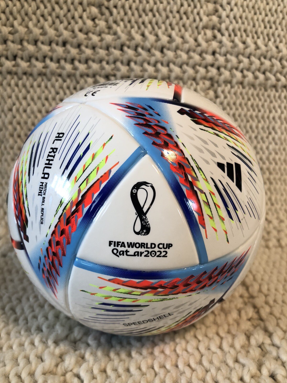 Adidas FIFA World Cup 2022 Qatar Al Rihla Mini Soccer Ball Size 1 NEW