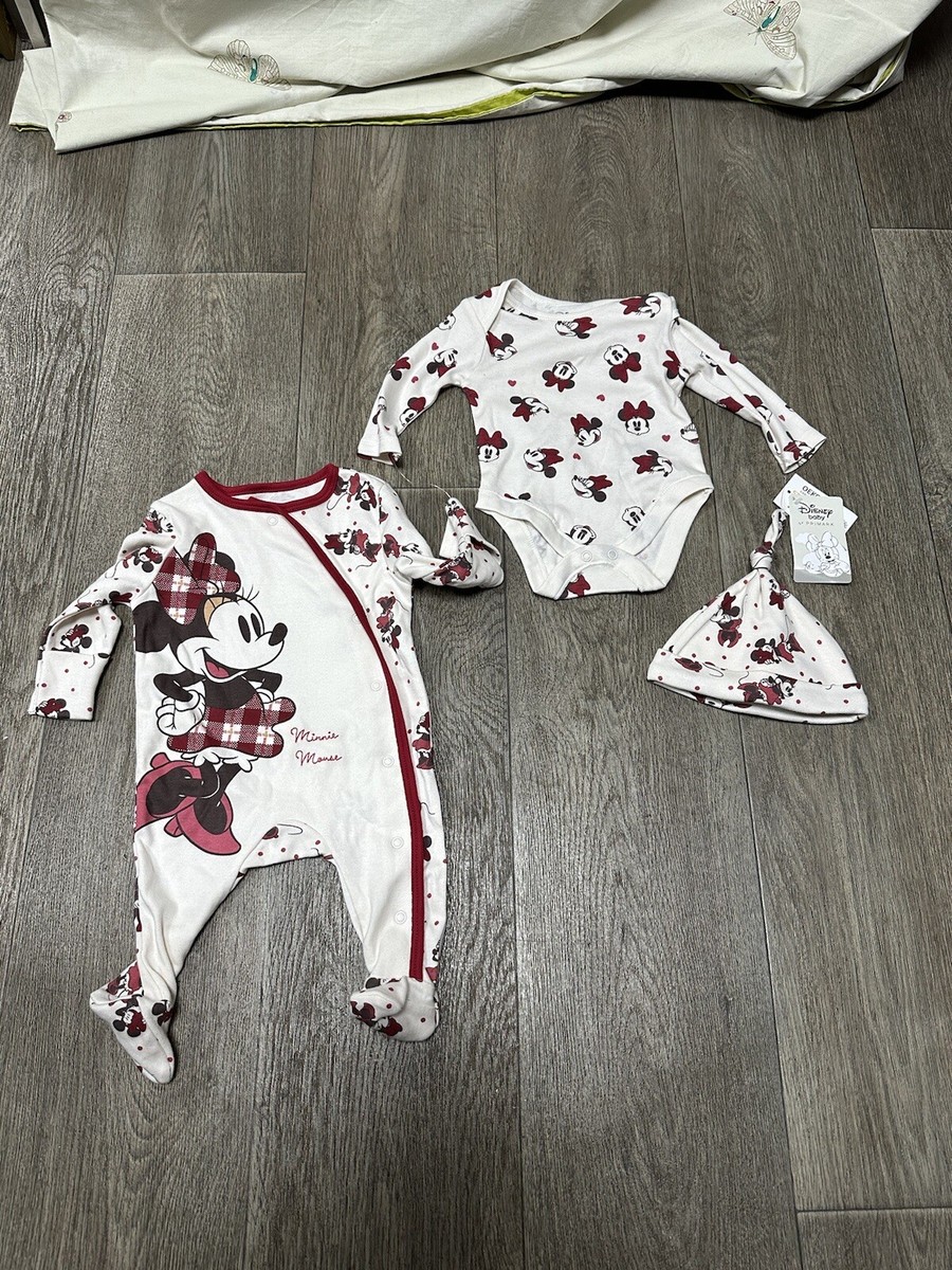 T-shirt Minnie Mouse Pour Fille - Taille 18 Mois - Gris