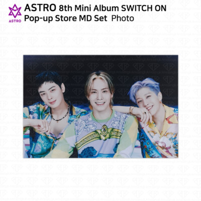 ASTRO 8th Mini Album Switch On Pop Up Store MD Photo Set Eunwoo