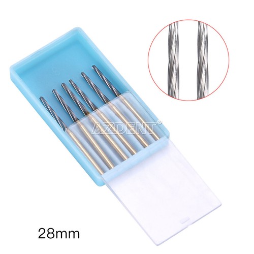 Dental Tungsten Carbide Burs FG Zekrya 28mm Surgic Bone Cutters Finishing Polish - Picture 4 of 22