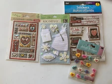 Jolee s Boutique K&S Comany Wedding Love Sticker Mix Lot Scrapbook Crafts