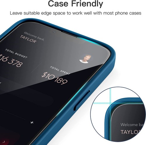 Tempered Glass Screen Protector iPhone 17 16 15 14 13 12 11 Pro Max Mini XR Plus - 第 8/13 張圖片