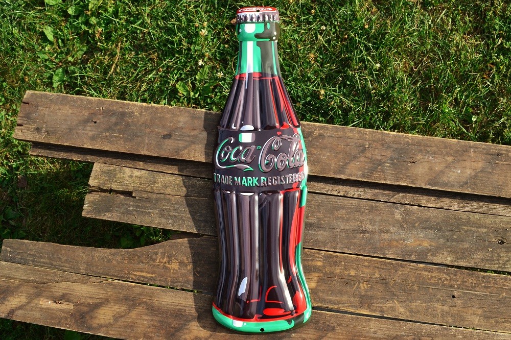 6" X 21" Coke Retro Coca-Cola Bottle Embossed Tin Metal Sign Vintage  Advertising Collectables & Art Suneducationgroup.com