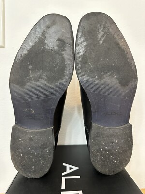 Aldo Vianello Chelsea Boots Black Leather Men display picture 3