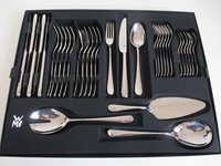 WMF Besteckset Merit Besteck 66-TEILIG Cromargan Protect Eingesetzte Klingen