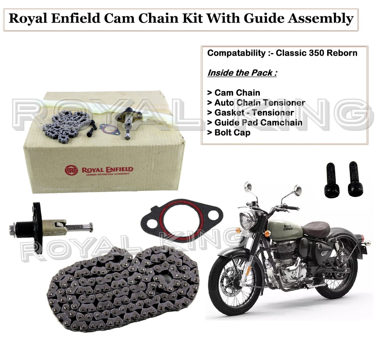 Candela Accensione AEspares Per Royal Enfield New Classic 350 Meteor 350 - RLH00100/C