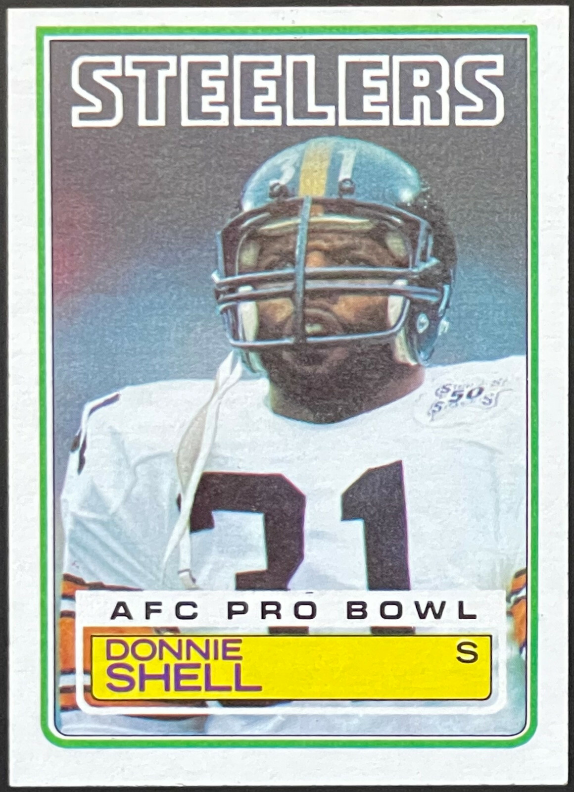 1983 Topps #365 DONNIE SHELL