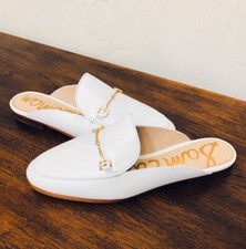 linnie leather mules