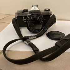 PENTAX MX Black Film Camera PENTAX-M f/1.7 50mm Japan Tested Works