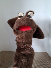 Vintage Hand Puppet "Playful Puppets" Brown Bat Not Realistic