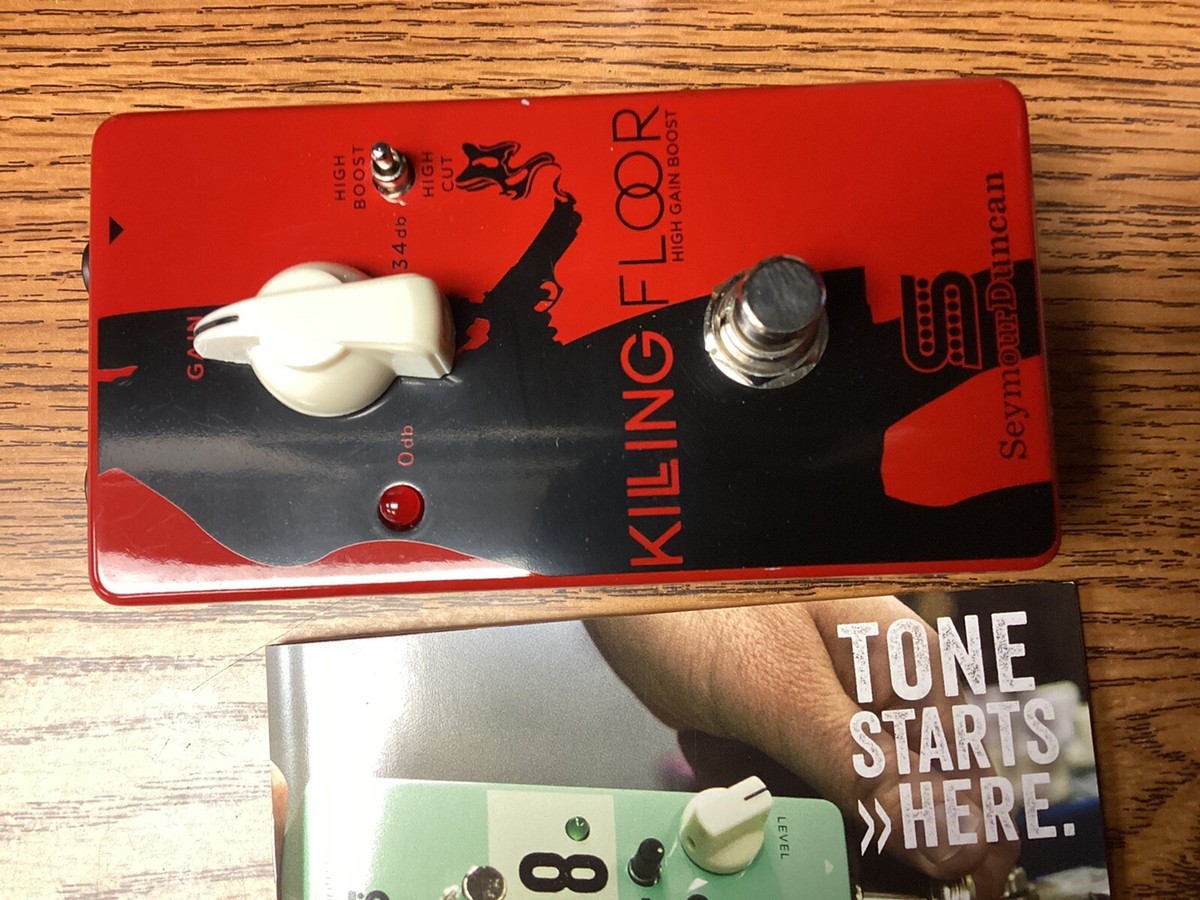 Seymour Duncan Killing Floor High Gain Boost Guitar Pedal