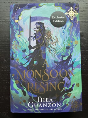 A MONSOON RISING Waterstones Exclusive THEA GUANZON Sprayed Edges 1st Edition