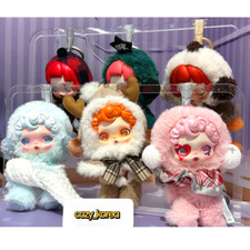 100 Authentic POPMART SKULLPANDA Winter Symphony Series Plush Pendant Blind Box