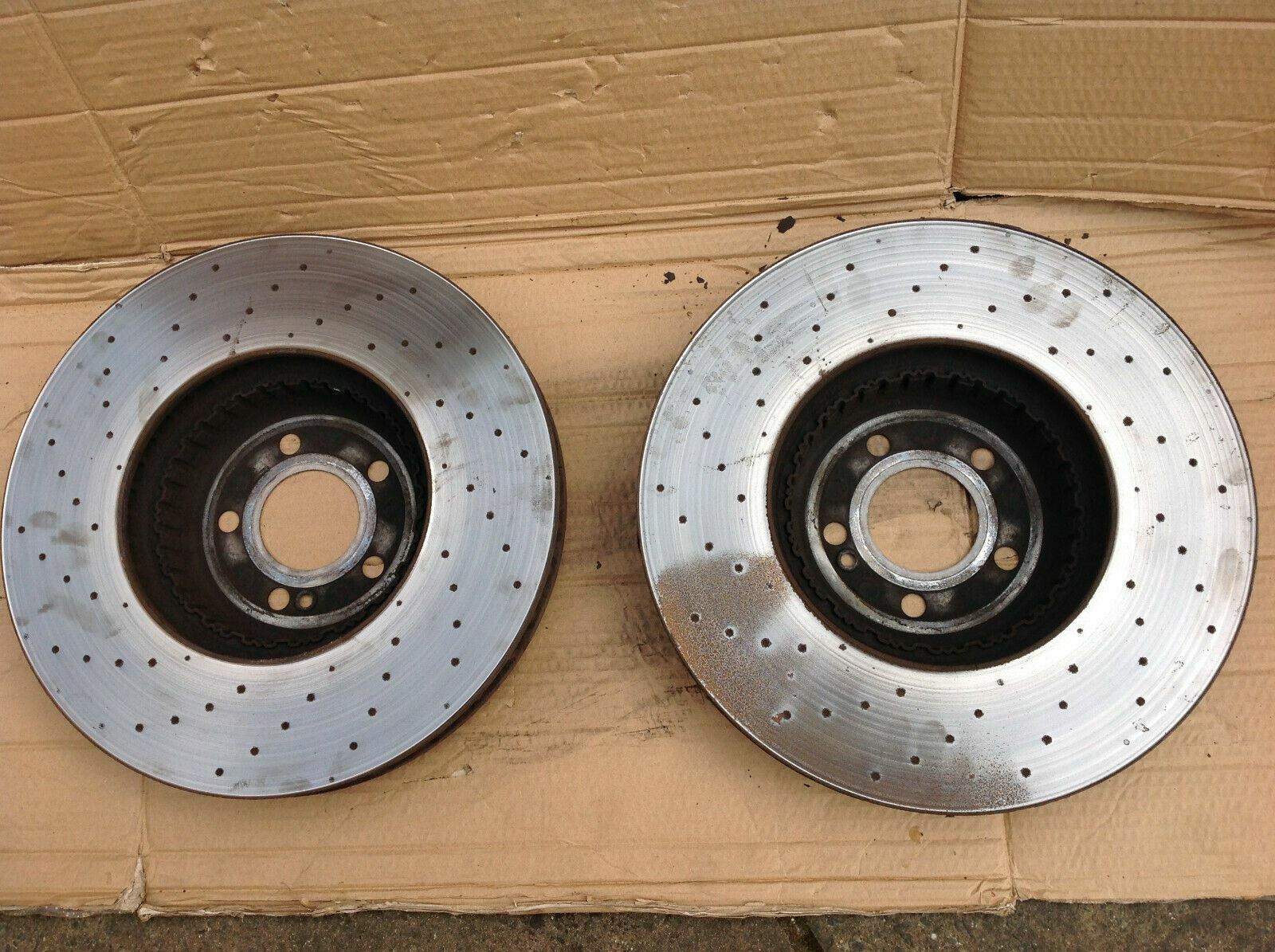 MERCEDES GLC X253,C W205,E W213,C238 FRONT BRAKE DISCS GENUINE