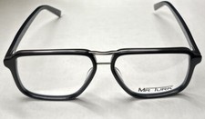 Occhiali da vista nuovi MR TURK - modello Scarpa - colore blu grafite -54-13-145 plastica