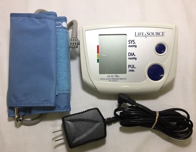 Life Source Blood Pressure Monitor UA-767 Plus Charger Medium Cuff A&D
