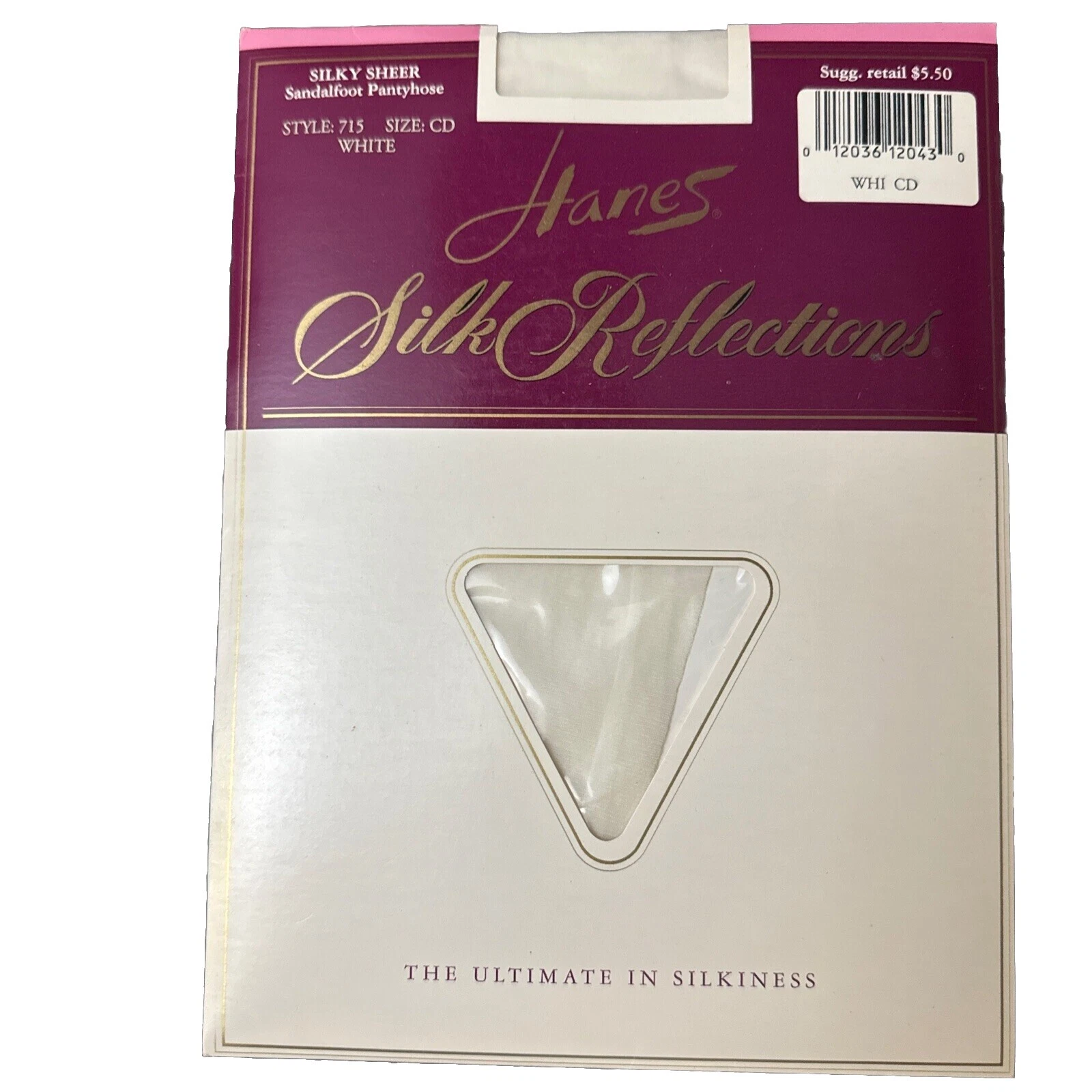 Hanes White Solid Pantyhose and Tights for Women