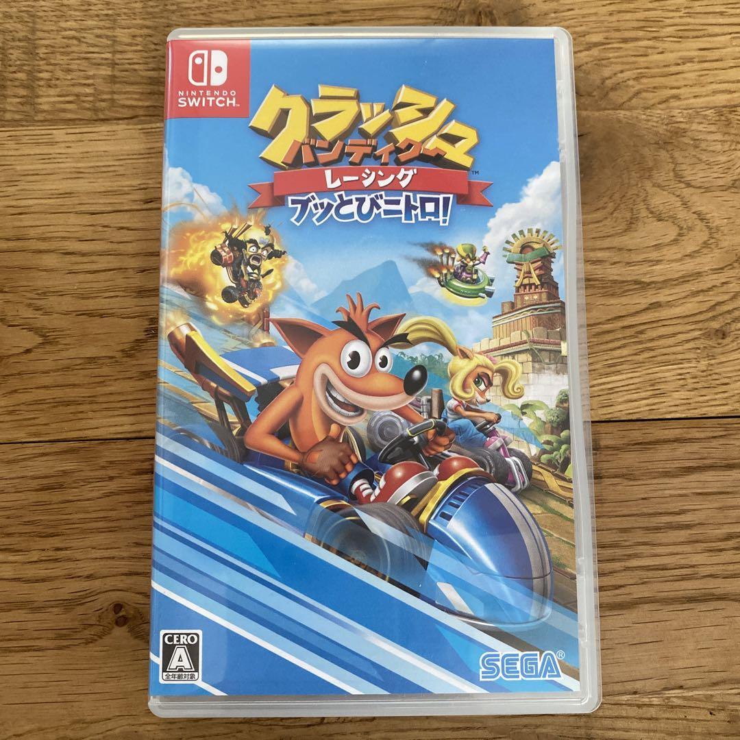 Crash Bandicoot Racing Butobi Nitro Nintendo Switch With Case