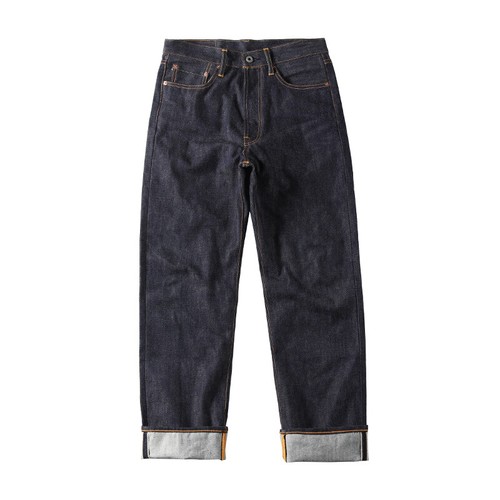 Red Tornado 55501 lose gerade Jeans 14 Unzen rohe rote Linie selvedge Denim Hose - Bild 5 von 13