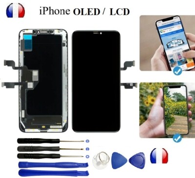 Kit Display für iPhone X XS XS Max OLED LCD Schwarz Express 24/48 H