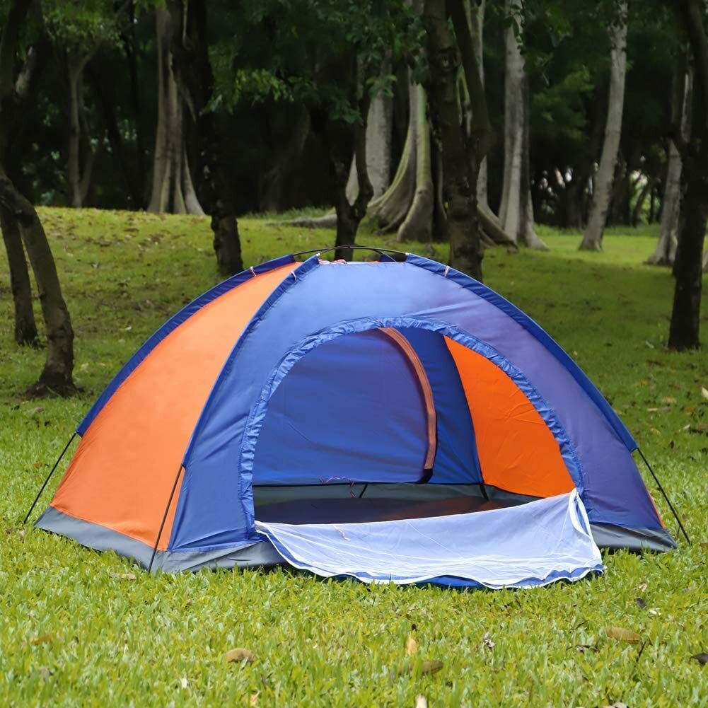 Tente étanche 2 places double porte avec ventilation maximale pour bivouac