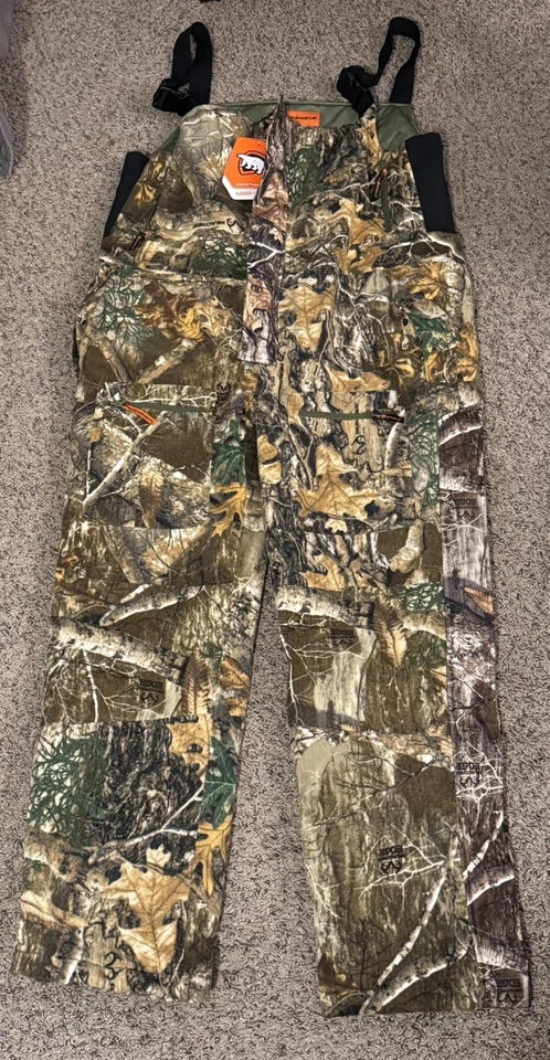 ArcticShield Heat Echo Sherpa Bib, Realtree Edge, 2X-Large - Image 3 of 4