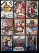 NBA Cards: LeBron James, Dwayne Wade, and Chris Bosh