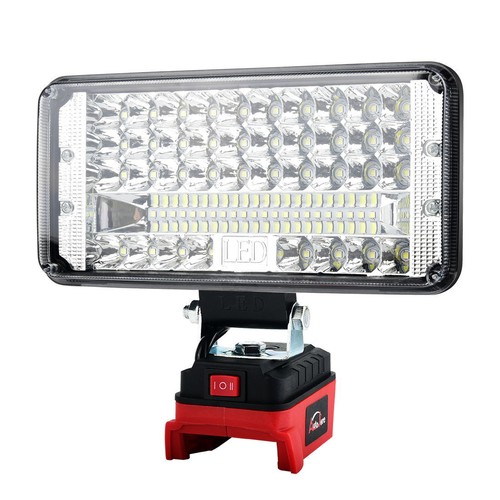 Wireless LED Work Light for Milwaukee M18 18V Battery Cordless Outdoor Lamp - Picture 11 of 64