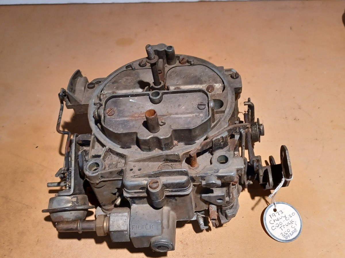 Rochester Quadrajet 4-Barrel Carburetor Carb 7043208 1973 Chevy