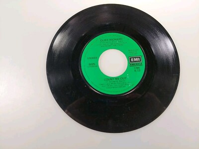 Cliff Richard  We Don't Talk Anymore Count Me Out 45 RPM 1979 EMI Vinyl Record