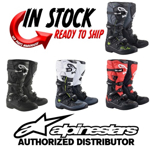 2022 ALPINESTARS TECH 5 BOOTS MOTOCROSS 