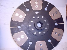 fits wood chipper  clutch  disc 13"    1 3/8"  10 spline