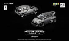 Pop Race 1/64 Pandem GR Yaris Raw Material (HK Toycar Salon 2025 Special Release