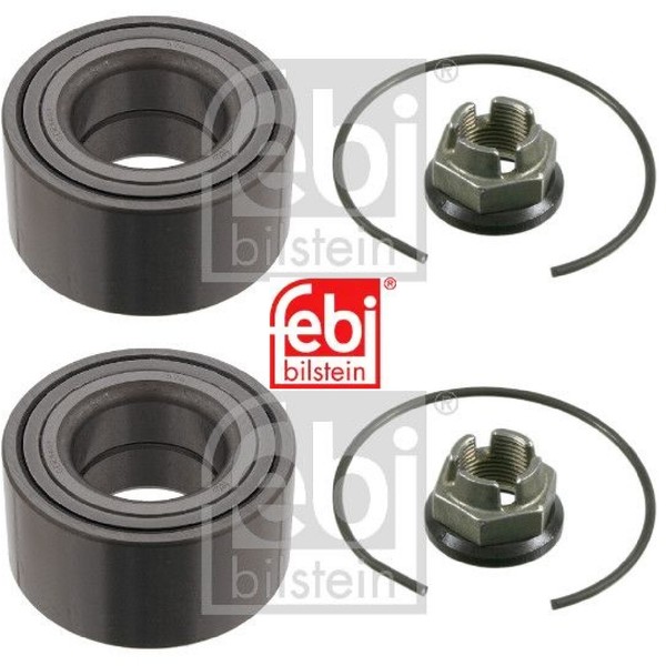 2X Radlagersatz Febi Bilstein 05528 2 Radlager Satz Links Rechts Vorne-image