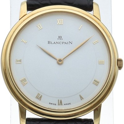 Blancpain Villeret Ultra Slim Automatic 0021-1418-55 Yellow Gold 33mm #LPW637