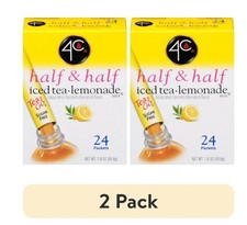 (2 pack) 4C  Half, & Half Lemonade Iced Tea M...