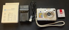 Sony Cyber-Shot DSC-W100 8.1MP Digital Camera With Memory Card, Battery, Charger