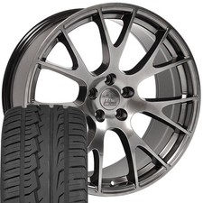 22 Hyper Wheels 28545r22 Tires Set Fit Dodge Dakota Ram 1500 Hellcat