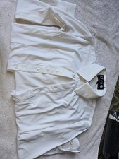 Jr. Star Dance Shop Dancewear Latin Ballroom Dance Shirt Size 13.5 pre-owned