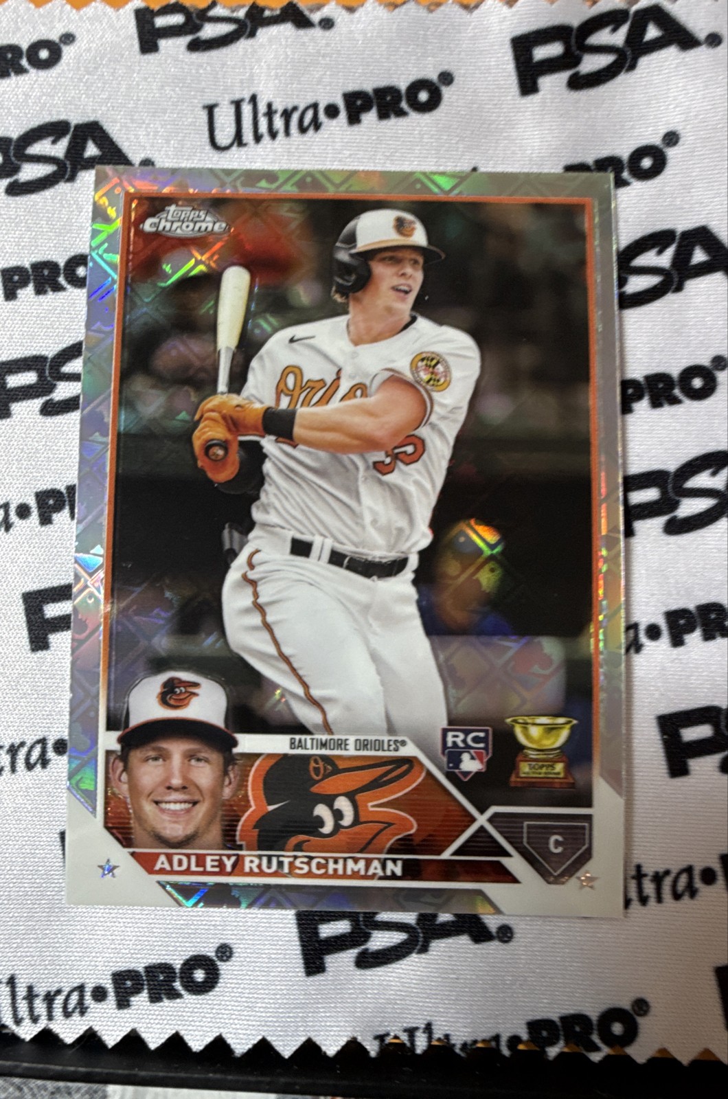2023 Topps Chrome Logofractor Edition - Adley Rutschman #1 (RC)
