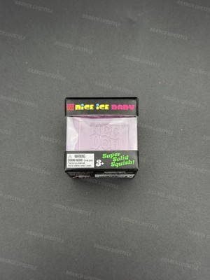 NEW Schylling NeeDoh Nice Ice Baby Super Solid Squish Squeeze Purple IN HAND