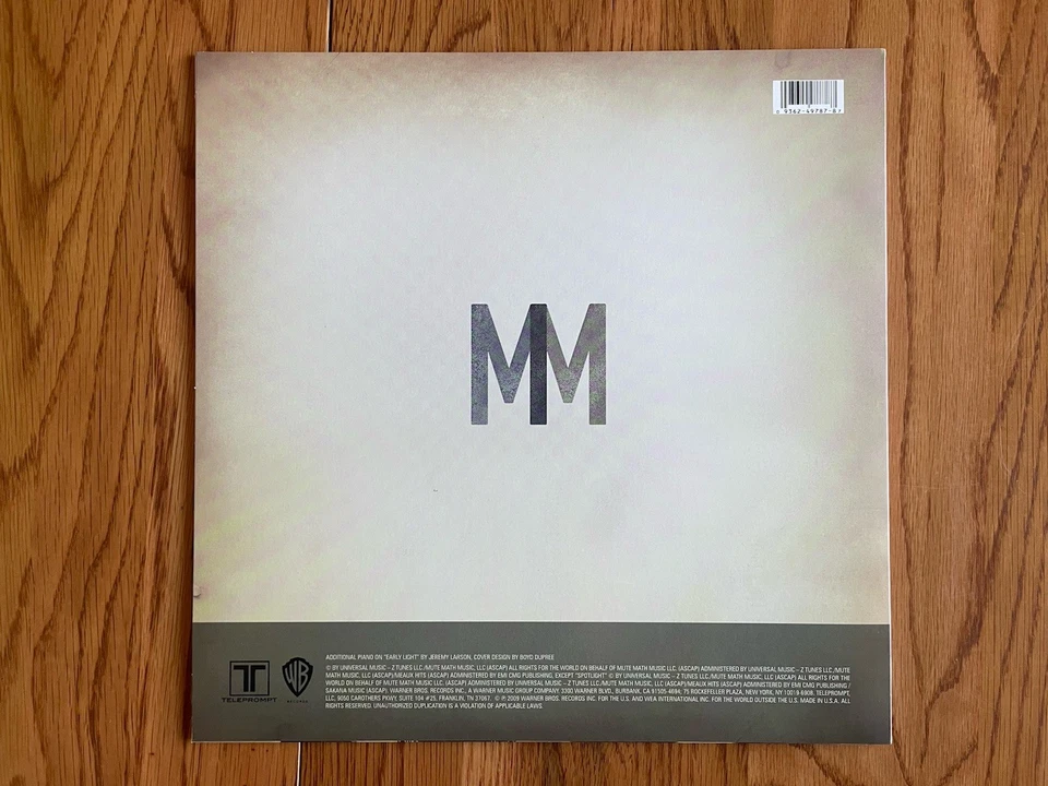MUTEMATH~SPOTLIGHT EP VINYL RECORD (2009) RARE ALTERNATIVE ROCK RSD LIMITED ED. - Image 3 of 4