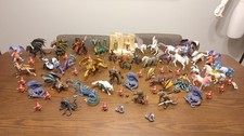 Huge Lot Schleich World Of Knights Eldrador Bayala Medieval/Fantasy Safari Papo