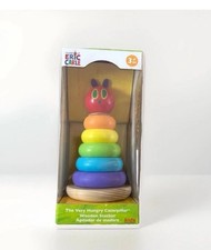 KIDS PREFERRED World of Eric Carle The Very Hungry Caterpillar Wooden Stacker
