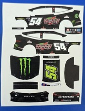 2024 54 Ty Gibbs Interstate Monster Memorial 1/64 Custom Peel Stick Decals